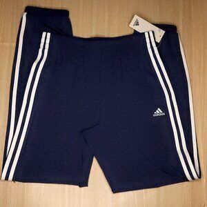 Adidas Girls Slate Blue New Mid Rise Regular Fit  Drawstring Track Pants XL 16